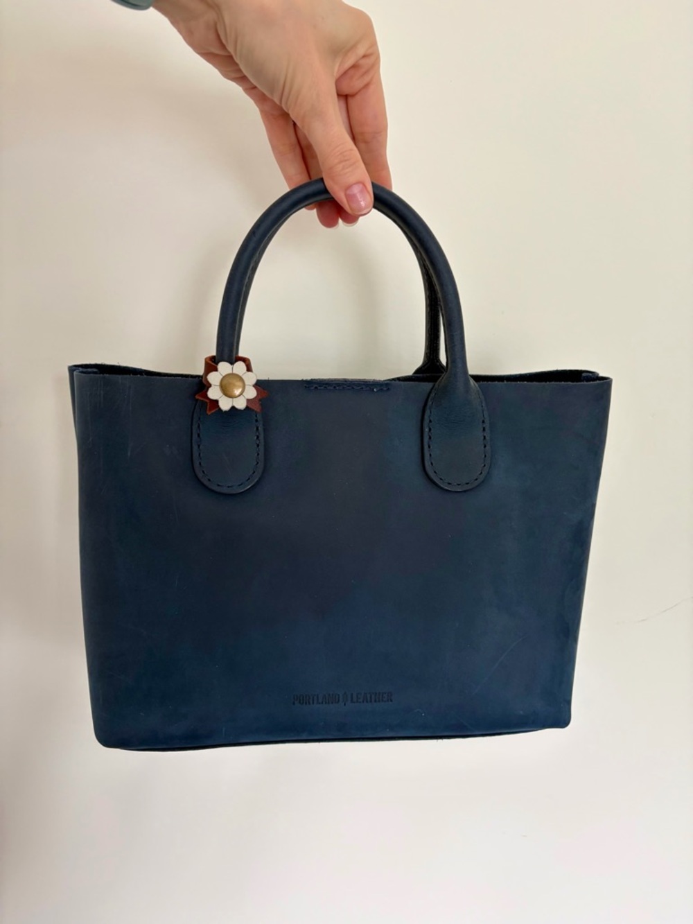 💧Deep Water Lg Raindrop Crossbody Bag - Portland Leather
